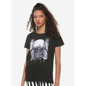 The Nightmare Before Christmas Jack's Poem Girls T-Shirt (Sm)